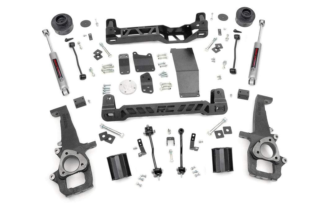 1x 1326BOX7 1x 1380BOX1 1x 1332BOX1 1x 1380BOX2 1x 1328BOX6 4 Inch Lift Kit Ram 1500 4WD