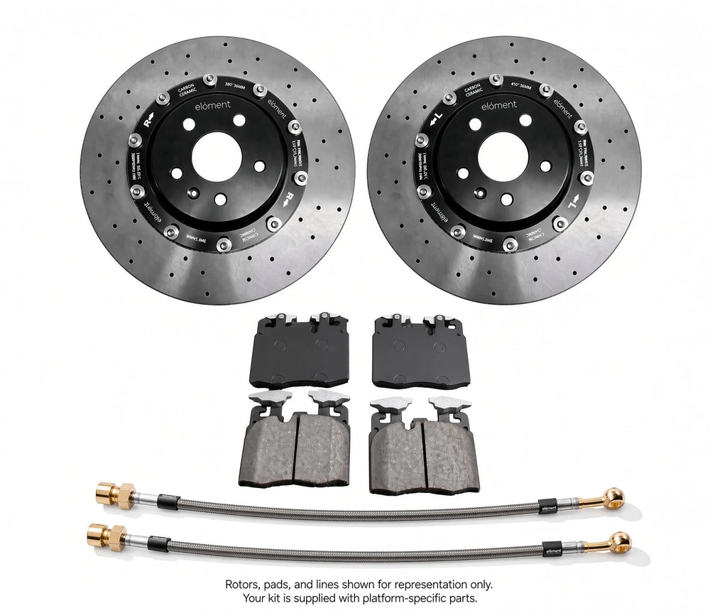 ELEMENT 6 - Short Fiber CCB Front Set - STREET OCCASIONAL TRACK USE