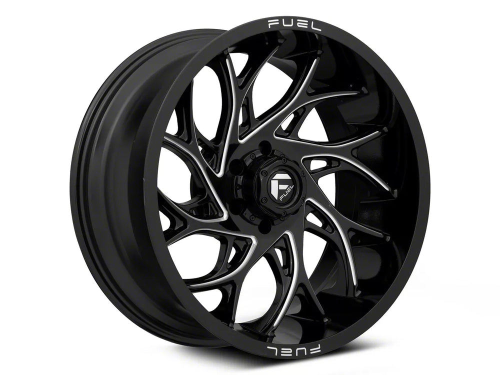 D741 26X14 6X5.5 GL-BLK-MIL -75MM