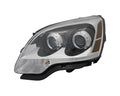 LH HEADLAMP ASSY COMPOSITE; HALOGEN; 2ND DESIGN; ACADIA 0812