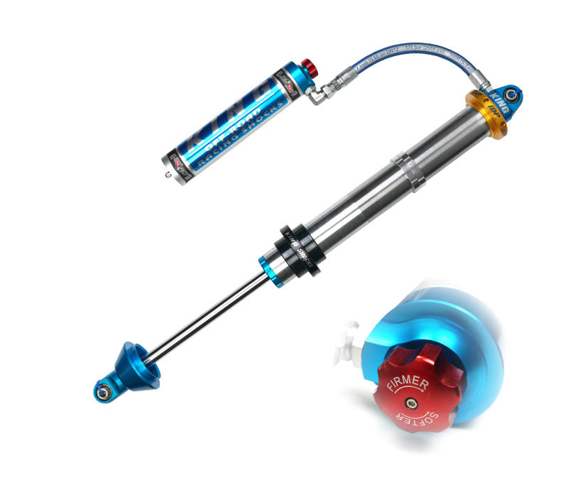 2.5 PR COIL-OVER HOSE REMOTE RESERVOIR WITHOUT SPRINGS WITH INTERNAL BYPASS (IBP) AND COMPRESSION ADJUSTER 18 IN