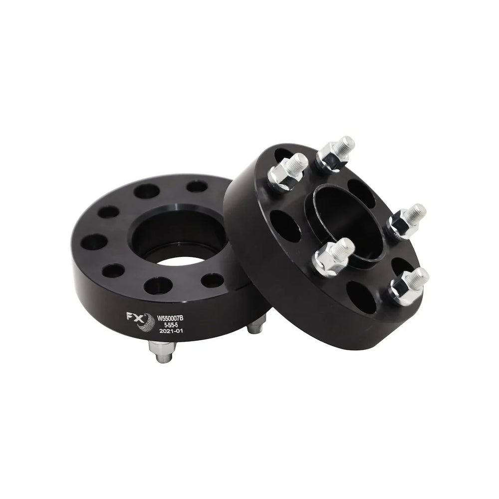 HUB CENT WHL SPCR BLK 5X5 JK