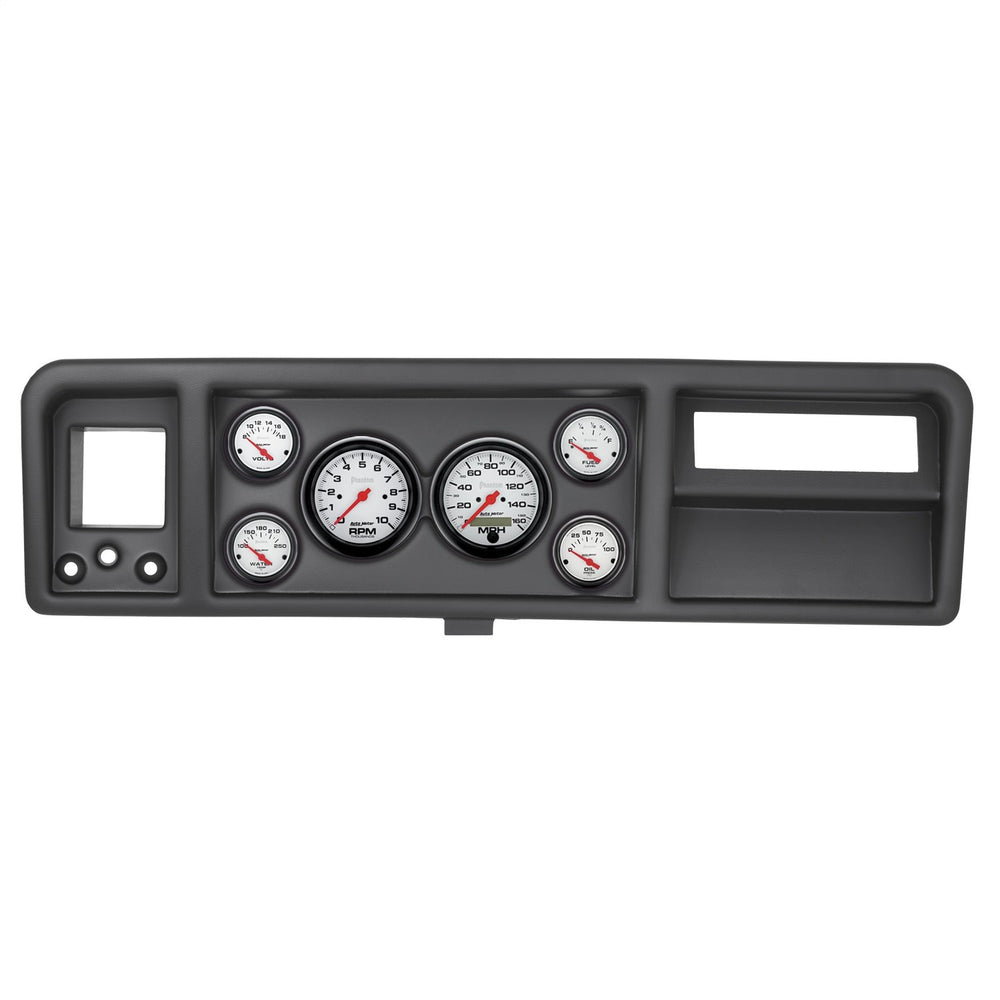 7379 FORD TRUCK DIRECT FIT DASH KIT TACH/MPH/FUEL/OIL P/WTMP/VOLT PHANTOM