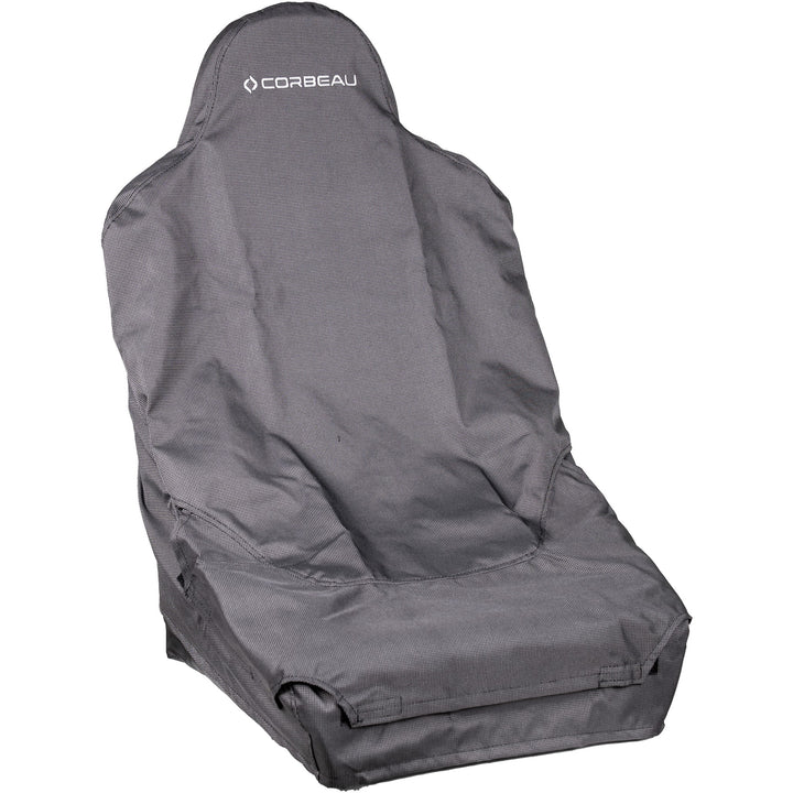 Corbeau Sportline RRS Black Vinyl Diamond/Black Stitch w/ Seat heater Installed in Both