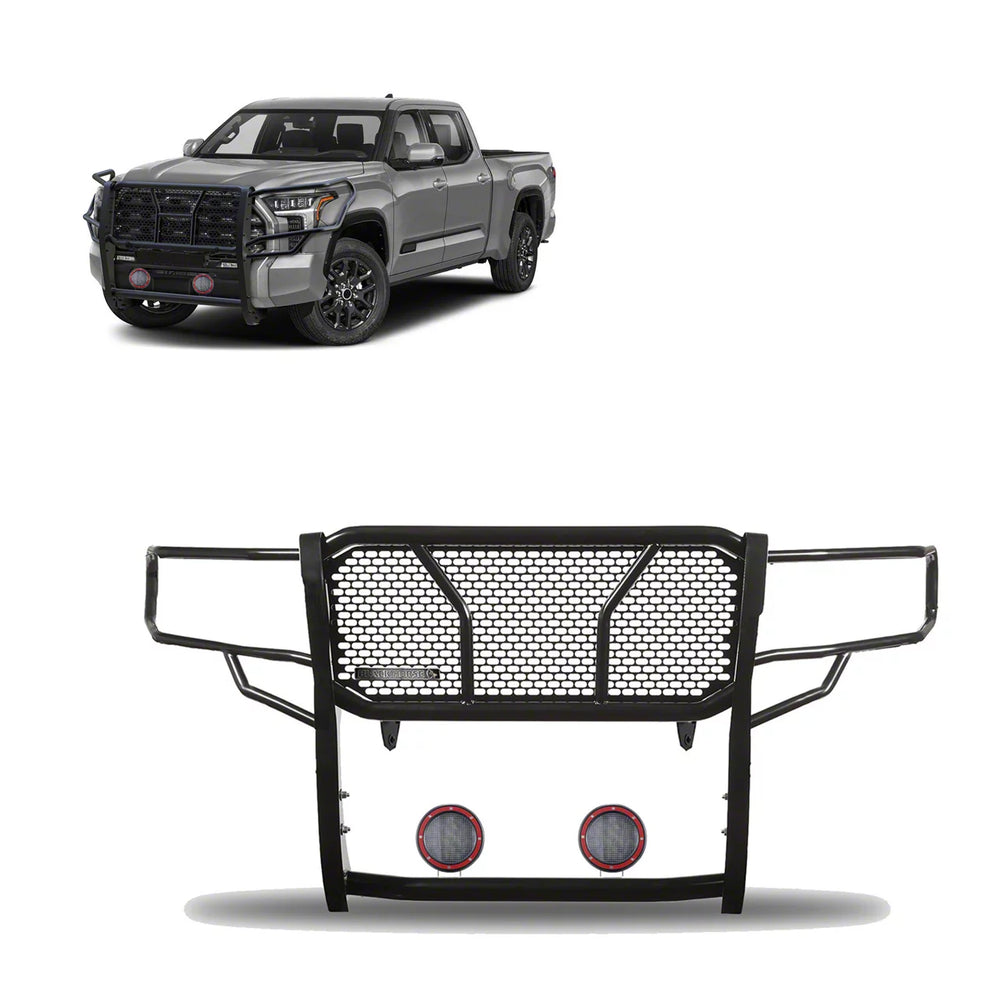 BLK RUGGED HD GRILLE GUARD KIT