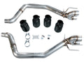 AWE Tuning 09-13 Chevrolet Corvette 6.2L Track Edition Axle-back Exhaust w/ Diamond Black Tips