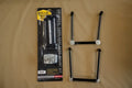 Willie & Max Universal Saddlebag Hard Mount Steel Kit - Black