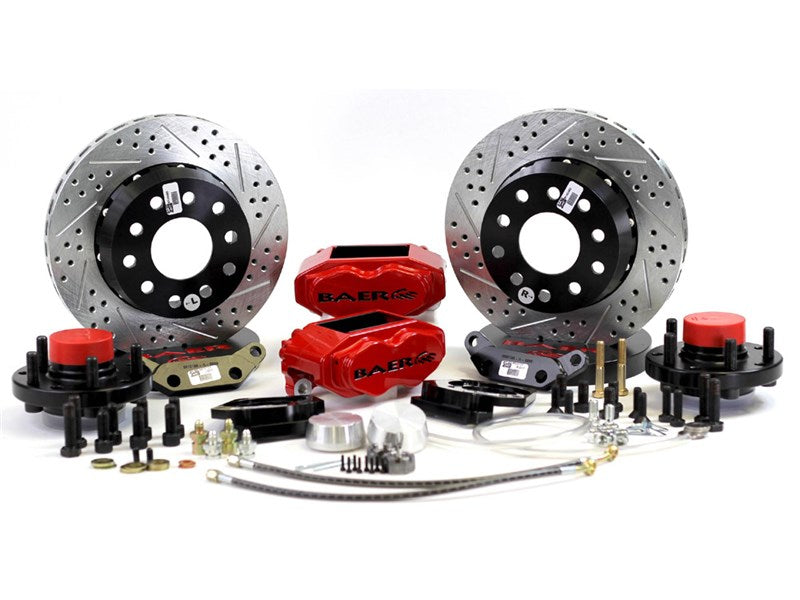 11" SS4+ Brake Sys Frt Red 79-81 F-body