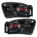 2007-2008 DODGE RAM SMD HL - BLACK