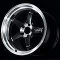 Advan GT Beyond-R 18X9.0 / +50 Offset / 5x100 BC / 63mm Bore / Diamond Cut and Dark Platinum Black