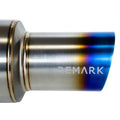Remark 08-14 Subaru WRX / STI Hatch Cat-Back Exhaust R1 Spec Single Exit Titanium