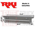 SINGLE LID ALUM LP DEEP XBOXFULLSIZE TRUCKS