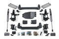 0713 SILV/SIERRA 1500 2WD 4.5IN SUSPENSION LIFT KIT 3IN REAR LIFT BLOCK FOX 2.0 ADV SERIES SHOCKS