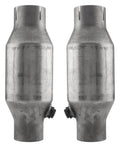 ~(60 lbs. 60X14X14)~ 1975-80 Corvette C3 2.5IN Crossmember Back w/ Xpipe Exhaust System