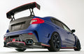 VARIS: REAR BUMPER FRP Unpainted For 2015-2021 WRX STI/ WRX A genuine reflector for GR # is required separately