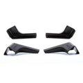 GUTTER SPOUT WIDE/LONG BLACK 4PK (2 LEFT/2 RIGHT)BILINGUAL