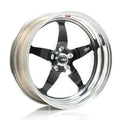 Weld S71 20x8 / 5x120mm BP / 3.4in. BS Black Wheel (Medium Pad) - Non-Beadlock