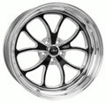 Weld S76 20x8 / 5x115mm BP / 5.3in. BS Black Wheel (High Pad) - Non-Beadlock