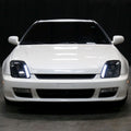 Spec-D Projector Headlights w/ SMD LED Light Strip (Matte Black Housing/Clear Lens)