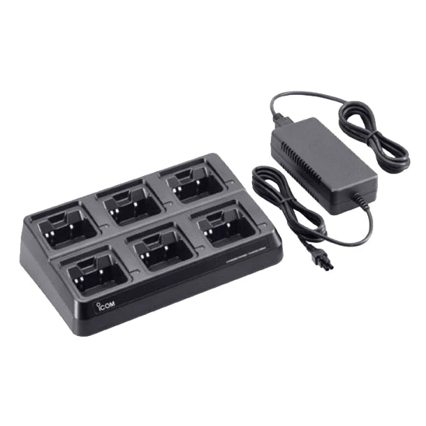 SIX UNIT CHARGER FOR RADIOS WITH TH