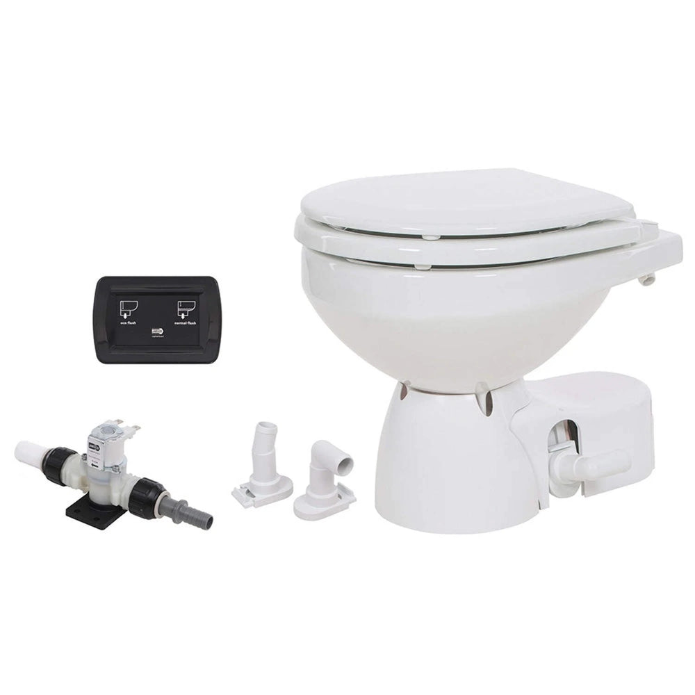 QFE2 TOILET W/SOLND CMPCT 24V-DOUBL