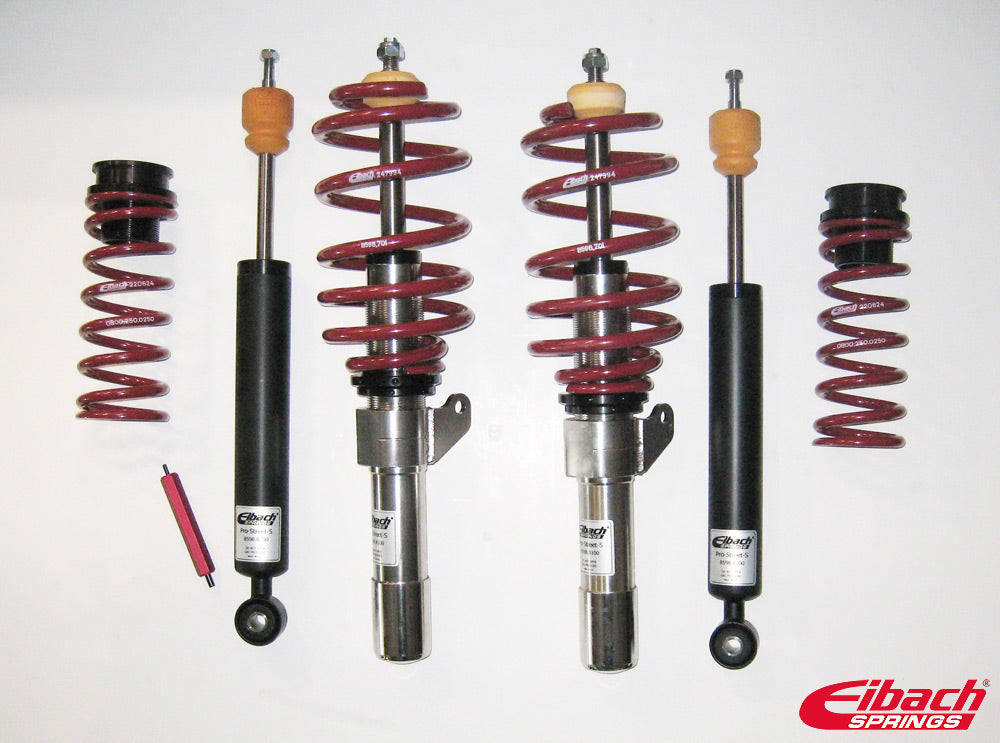Eibach PRO-STREET KIT Height Adjustable Coilovers Fits VOLKSWAGEN Rabbit 2006 to 2009