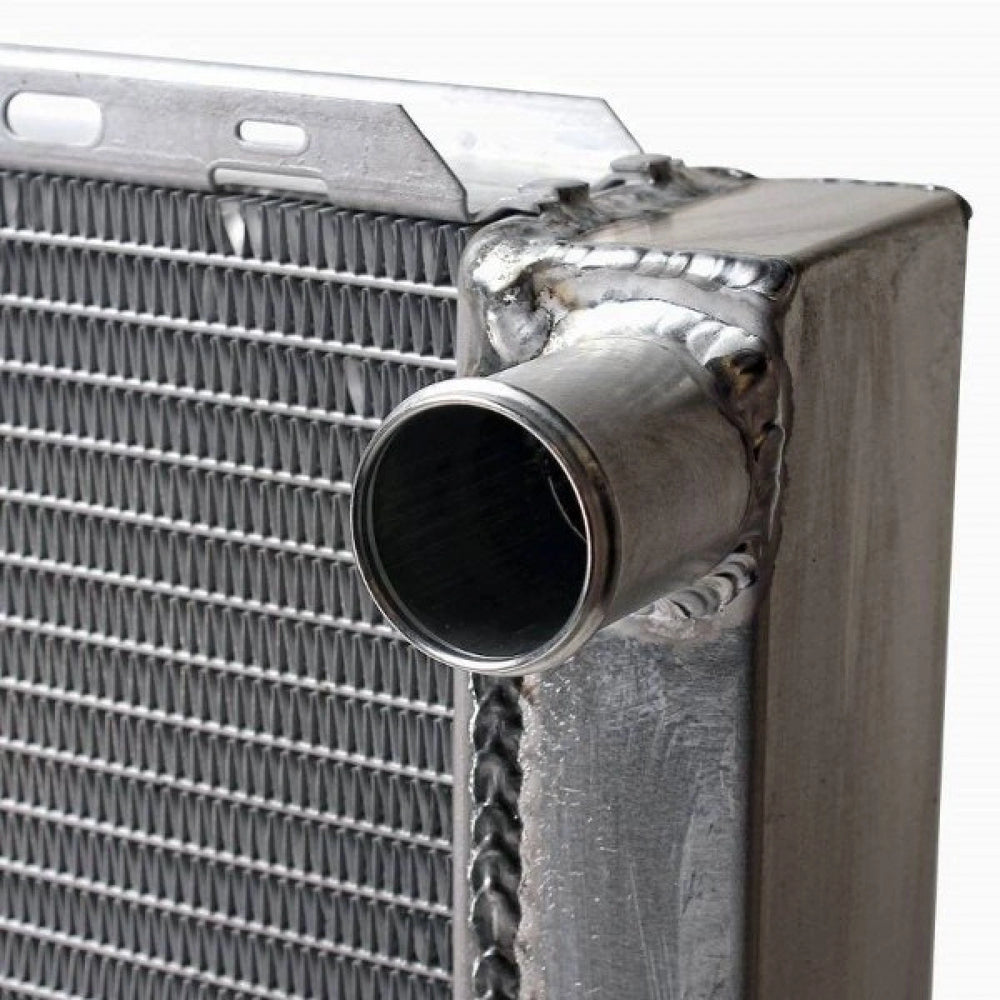 POWERPACK BRUSHLESS SINGLE 17IN RAD FAN/ALUM SHROUD KIT W/ PWM CONTROLLER/195 DEG SENSOR
