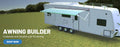 AWNROLL-SLIM-12' EDGEBLKSOLID-FABLE