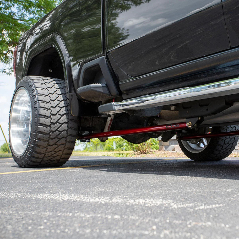 0110 DURAMAX ECLB/CCLB 68 IN TRACTION BAR KIT SHOCKER YELLOW