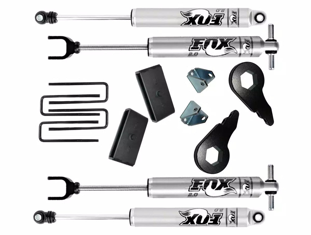 1119 GM 2500 2500HD 2IN LIFT KITW/ FOX SHOCKS