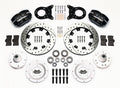 Wilwood Dynapro Dust-Boot Front Kit 12.19in 1965-1969 Mustang Disc & Drum Spindle