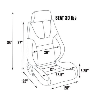 ELITE RECLINER W/LUMBAR WHITE VINYL RIGHT
