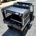 14C POLARIS RANGER BED RACK SET (BLACK SHORT)