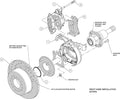 Wilwood auto part close-up