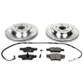 Street Axle Pack, Drilled, 4 Wheel