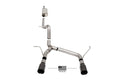 3.0 Cat-Back Single Side Exit with Twin 4.0 Black Pro-Series Tips