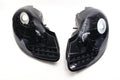 PROJECTOR HEADLIGHT- GLOSSY BLACK W