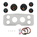 AutoMeter Designer Black 55-59 GMC Truck Billet Panel/Gauge Kit - 3-1/8in. (x2) & 2-1/16in. (x4)