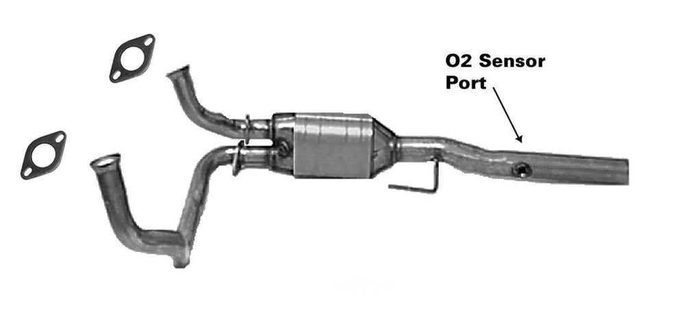 CATALYTIC CONVERTER DIRECT FIT CALIFORNIA