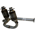 Front Exhaust Pipe for 1/25/00-02 Jeep TJ Wrangler w/ 4.0L Engine w/ Flange Crown Automotive