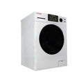 WASHER 18 LBS WHITE W/ SILVER TRIM