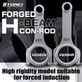 FORGED H-BEAM CON-ROD SET VQ35HR 151.80mm (STD)