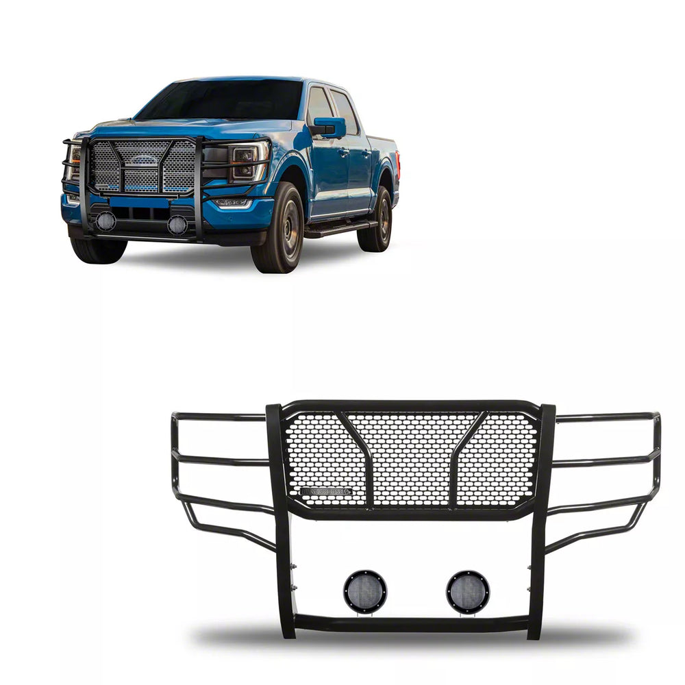 BLK RUGGED HD GRILLE GUARD KIT