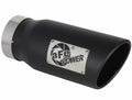 aFe cat-back exhaust installed view