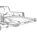 LEER 04+ Ford F-150 HF350M 6Ft 6In Tonneau Cover - Folding Full Size Standard Bed