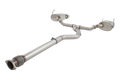22C SUBARU VB WRX 304SS 3IN CATBACK EXHAUST SYS W/ QUAD TIPS GRAY