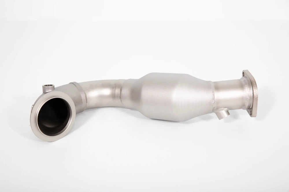 cp-e QKspl Bellmouth Downpipe Catted 3in BMW N54 Models (inc. 2007-2010 335i / 2008-2010 135i)