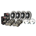 SPORT AXLE PACK, SLOTTED, 4 WHEEL