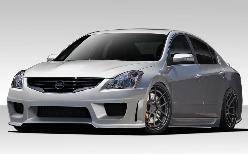 2010-2012 Nissan Altima 4DR Duraflex Sigma Body Kit - 4 Piece - Includes Sigma Front Bumper Cover (108506) Sigma Side Skirts Rocker Panels (105683) Sigma Rear Bumper Cover (105684)