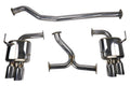 Remark 2015+ Subaru WRX/STi 4in Quad Cat-Back Exhaust Stainless Single Non-Resonated